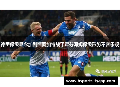 德甲保级悬念加剧斯图加特战平霍芬海姆保级形势不容乐观